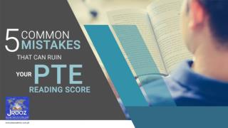 5 Common Mistakes that can Ruin your PTE Reading Score
