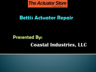 Buy and Sell Bettis Actuator Repair From Coastal Industries, LLC