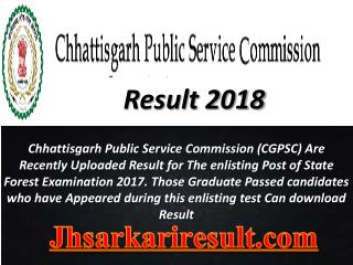 Result 2018