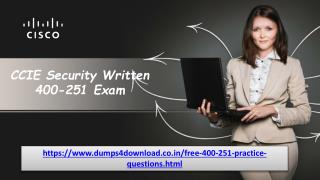 Pass Free Cisco 400-251 Exam in First Attempt | Dumps4download.co.in