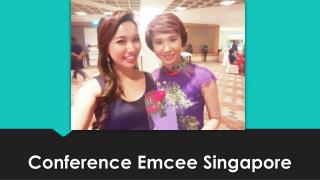 Conference Emcee Singapore – Support your Emcee