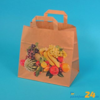 Papiertragetaschen für den Einsatz in Gastronomie, Imbiss und Einzelhandel