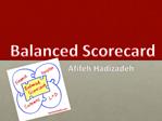 Balanced Scorecard