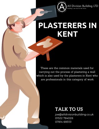 Plasterers in Kent