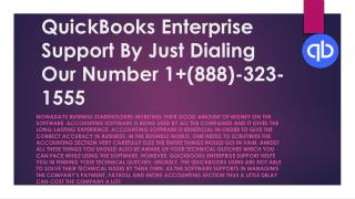 QuickBooks Enterprise Helpline Number