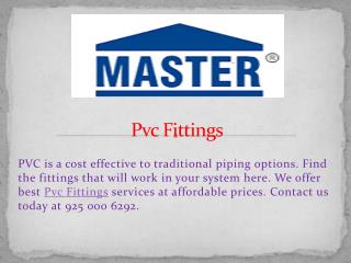 Pvc Fittings