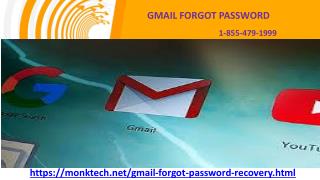 Gmail login issues solved at Gmail forgot password service 1-855-479-1999