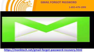 Fix authentication error with Gmail forgot password service 1-855-479-1999