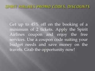 Cheap Flights: Spirit Airlines Airline Ticket Deals