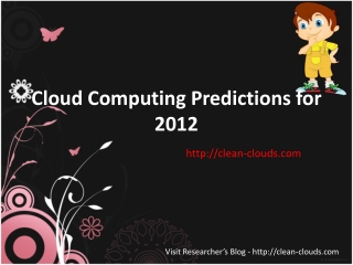 36.Cloud Computing Predictions for 2012