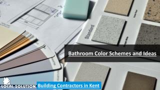 Bathroom Color Schemes and Ideas