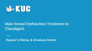 Best Erectile Dysfunction Treatment in Chandigarh