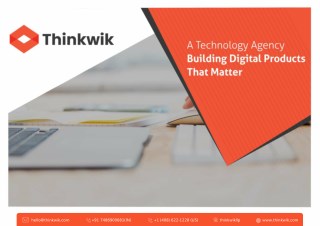 Mobile app Development company USA India | Thinkwik