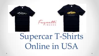 Supercar t-shirts online sale
