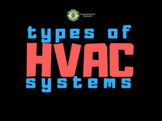 Different Types of HVAC Systems