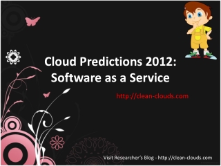 39.Cloud Predictions 2012 Software as a Service