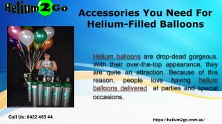 Here is What You Can Do with Helium Balloons