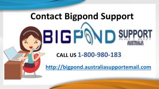 Send Heavy File Without Errors Contact Bigpond Support 1-80-980-183