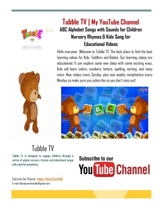 ABC Alphabet Songs with Sounds for Children