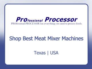Meat mixer machines on sale
