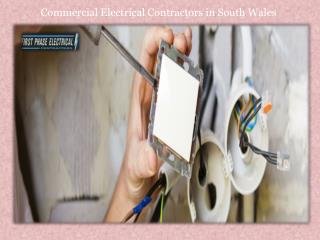 Commercial Electrical Contractors in South Wales