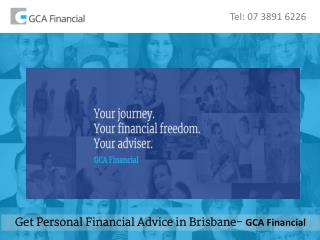 Get Personal Financial Advice in Brisbane- GCA Financial