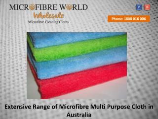 Extensive Range of Microfibre Multi Purpose Cloth in Australia