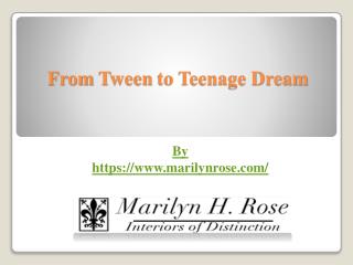 From Tween to Teenage Dream