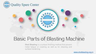 Basic Parts of Blasting Machine