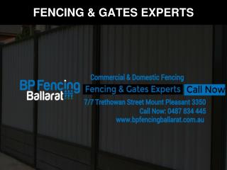 BP Fencing Ballarat