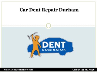 Car Dent Repair Durham