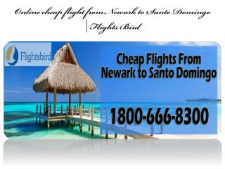 Cheap flight from Newark to Santo Domingo