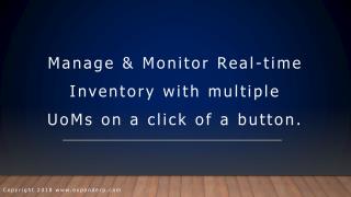 Easily Manage Your Inventory with Multiple Units - ExpandERP