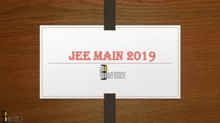 JEE Main 2019