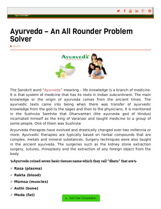 Best Ayurvedic Medicine