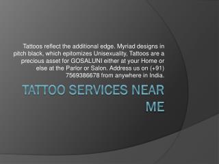 Tattoo artist in Hyderabad | Gosaluni