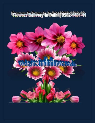 Flowers Delivery In Delhi | 9582-1481-41