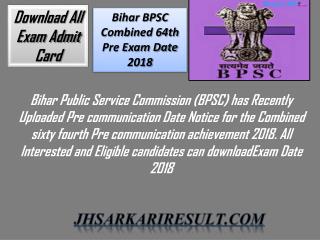 Download All Exam Admit Card