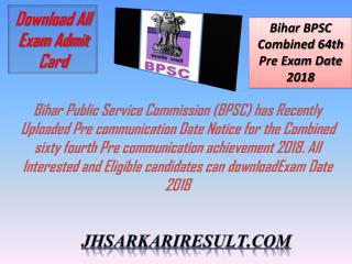 Download all exam admit card