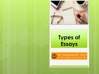 Types of Essay – My Assignment Help