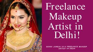 Freelance makeup artist in Delhi