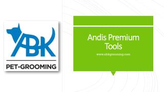 Andis Grooming Tools