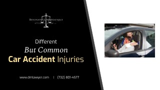 Most Common Car Accident Injuries