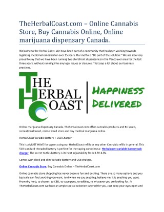 buy pot online