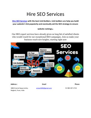 Hire SEO Services