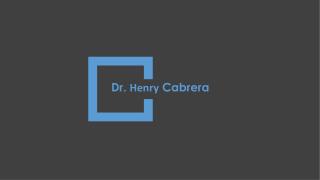 Henry Cabrera, MD - Anesthesiologist in Wakefield, Rhode Island