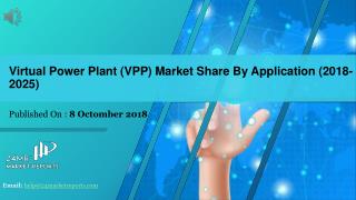 Virtual power plant (vpp) market share by application (2018 2025)