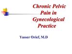 Chronic Pelvic Pain in Gynecological Practice