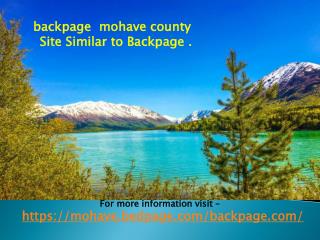 Backpage Mohave County || Site Similar To Backpage