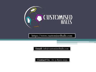 Get the Branded PVC Promotional Rugby Balls in Australia